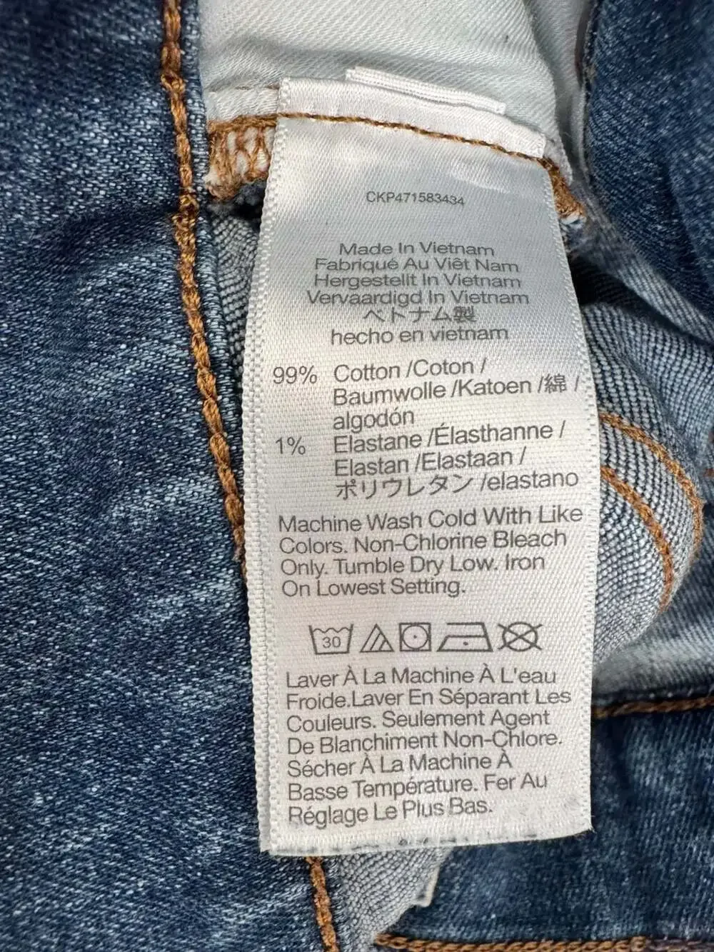 Madewell Perfect Vintage Wide-Leg Jeans Women’s 26 High Rise Dark Wash